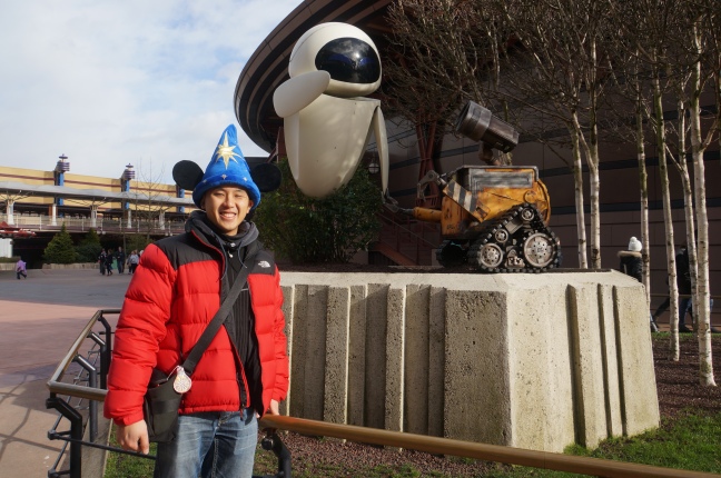 Kev with Wall.E and Eve!